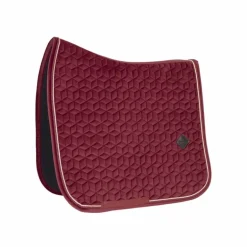 Kentucky Horsewear - Tapis de dressage Velvet bordeaux
