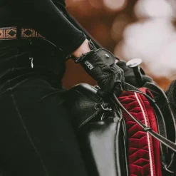 Kentucky Horsewear - Tapis de dressage Velvet bordeaux