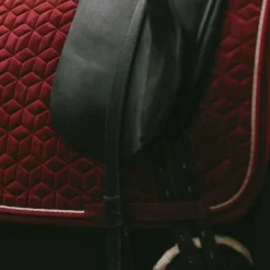 Kentucky Horsewear - Tapis de dressage Velvet bordeaux