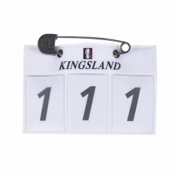 Kingsland - Porte numéro Classic blanc