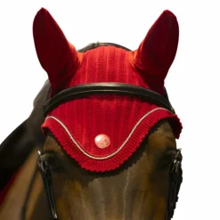 Lami-cell - Bonnet pour chevaux Luxin rouge