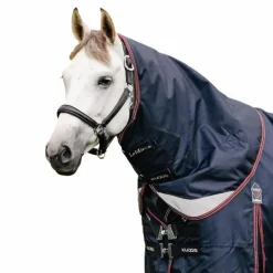 LeMieux - Couvre-cou pour couverture d'extérieur Kudos Turnout marine 100g
