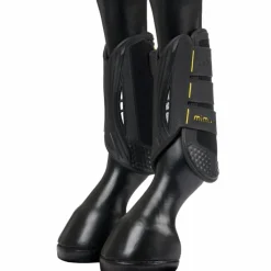 LeMieux - Guêtres de cross MimSafe antérieurs noir/ jaune