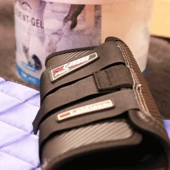 LeMieux - Guêtres de cross Carbon Air noir x2