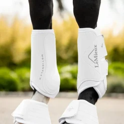 LeMieux - Guêtres fermées de dressage Motionflex blanc