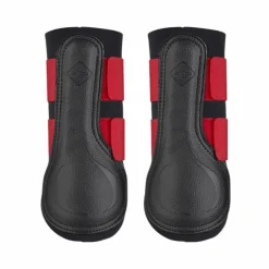 LeMieux - Guêtres fermées Grafter rouge x2