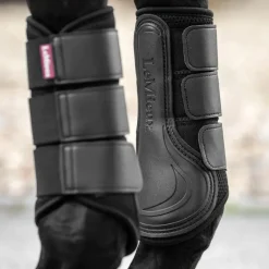 LeMieux - Guêtres fermées souples Mesh noir