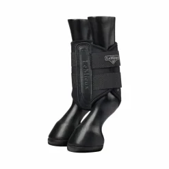 LeMieux - Guêtres fermées souples Grafter noir (x2)