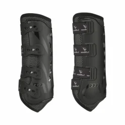 LeMieux - Guêtres fermées Ultra Mesh Snug noir x2