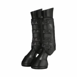 LeMieux - Guêtres fermées Ultra Mesh Snug noir x2