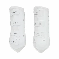 LeMieux - Guêtres fermées Ultra Mesh Snug blanc x2