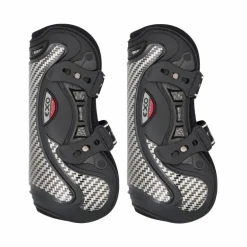 LeMieux - Guêtres ouvertes Exo-Flex noir/ argent