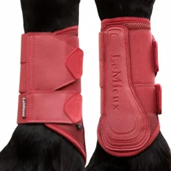 LeMieux - Guêtres souples Mesh Arika cranberry