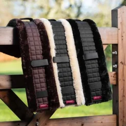 LeMieux - Housse de sangle mixte laine synthétique GP noir/ noir