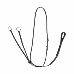 LeMieux - Martingale à anneaux Arika noir/ argent