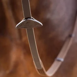 LeMieux - Rênes Webbed Continental marron/ argent