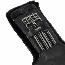 LeMieux - Sangle bavette courte doublure laine synthétique Arika noir