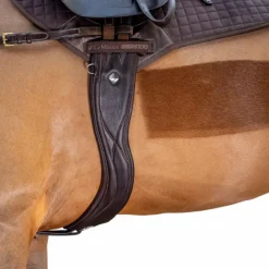 LeMieux - Sangle longue anatomique Gel-Tek marron