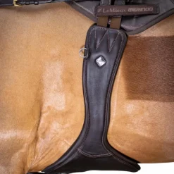 LeMieux - Sangle longue anatomique Gel-Tek marron