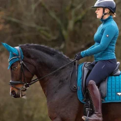 LeMieux - Tapis de dressage Loire Memory Satin marine