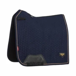 LeMieux - Tapis de dressage Puissance Suede CC marine