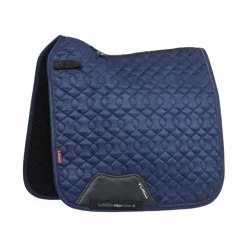 LeMieux - Tapis de dressage Crystal Suede marine