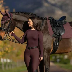 LeMieux - Tapis de dressage Square Essence damson