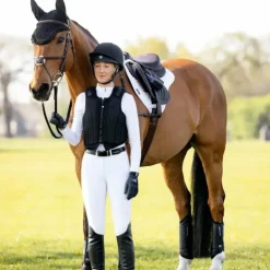 LeMieux - Tapis de selle amortisseur Self-Cool Close Contact blanc