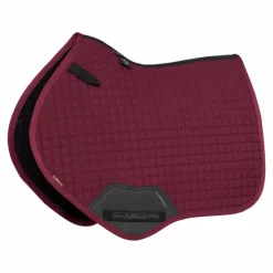 LeMieux - Tapis de selle Close Contact Square bordeaux