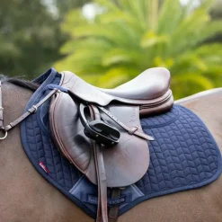 LeMieux - Tapis de selle Pro Sorb Plain 2 Square marine