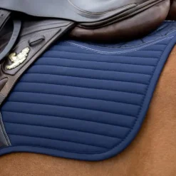 LeMieux - Tapis de selle Square Soft Shell anti glisse marine