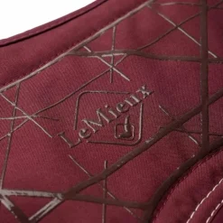 LeMieux - Tapis de selle Square Soft Shell anti glisse bordeaux