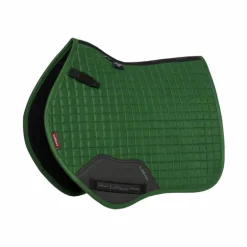 LeMieux - Tapis de selle Square Close Contact Suede Mini hunter green