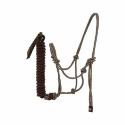 Norton - Ensemble licol éthlogique et longe Duo marron/ beige