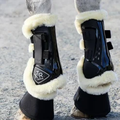 Norton - Guêtres cheval XTR mouton noir x2