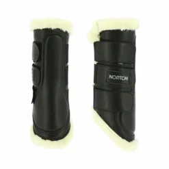 Norton - Guêtres fermées mouton synthétique x2