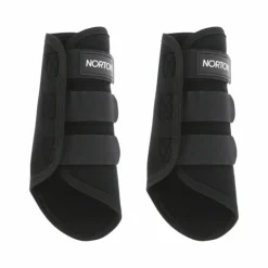 Norton - Guêtres élastiques noir x2
