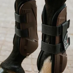 Norton - Guêtres ouvertes XTR Flex Velcro marron