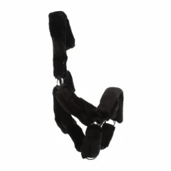 Norton - Licol "Full" mouton synthétique noir/noir