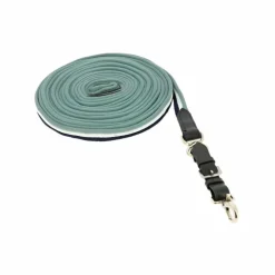 Norton - Longe de travail matelassée/cuir bleu/gris