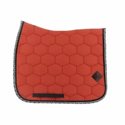 Oxxer - Tapis de dressage Monogramme terracotta