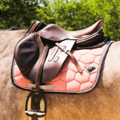 Oxxer - Tapis de selle Intemporels vieux rose