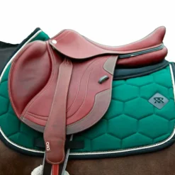 Oxxer - Tapis de selle Intemporels vert sapin