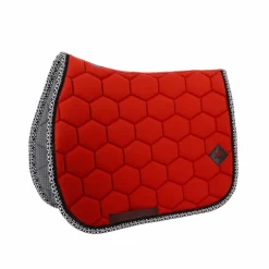 Oxxer - Tapis de selle Monogramme terracotta