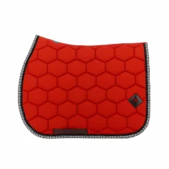 Oxxer - Tapis de selle Monogramme terracotta