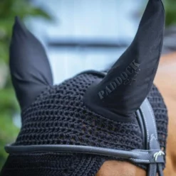 Paddock Sports - Bonnet pro coton long noir