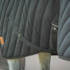 Paddock Sports - Couverture d'écurie Diagonale noir 400g