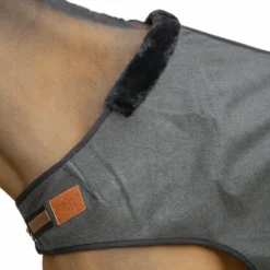 Paddock Sports - Couverture de marcheur Walker Wooltouch gris chiné 0g