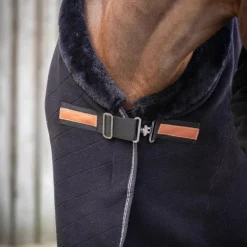 Paddock Sports - Couverture polaire Diagonal noir