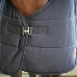 Paddock Sports - Sous-couverture nid d'abeille 200 g noir